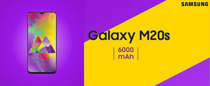 Смартфон с мощным аккумулятором Samsung Galaxy M20s, емкость батареи составит 5.830 мАч