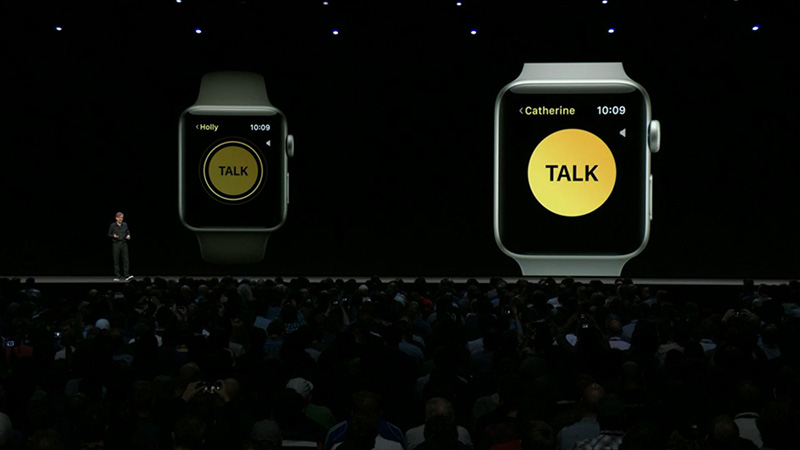 Watch OS Walkie Talkie