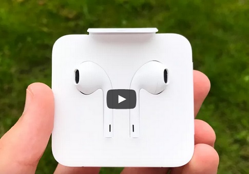 Как упаковать проводные наушники Apple EarPods обратно в коробку? Видео инструкция