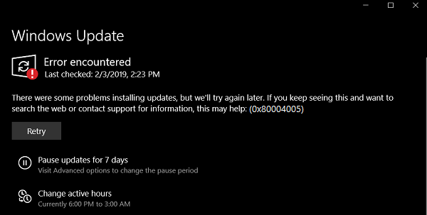 Обновление функций до windows 10 версия 20h2 ошибка 0x80004005 что делать. Смотреть фото Обновление функций до windows 10 версия 20h2 ошибка 0x80004005 что делать. Смотреть картинку Обновление функций до windows 10 версия 20h2 ошибка 0x80004005 что делать. Картинка про Обновление функций до windows 10 версия 20h2 ошибка 0x80004005 что делать. Фото Обновление функций до windows 10 версия 20h2 ошибка 0x80004005 что делать