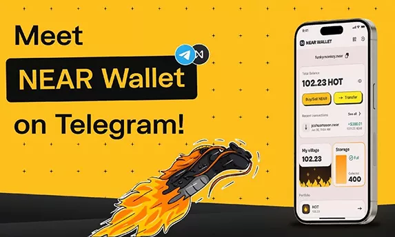 Как пополнить NEAR Wallet в Telegram?